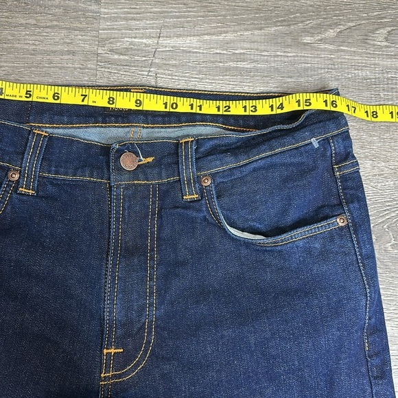 Nudie Jeans Slim Fit in Dark Blue - Picture 6 of 12